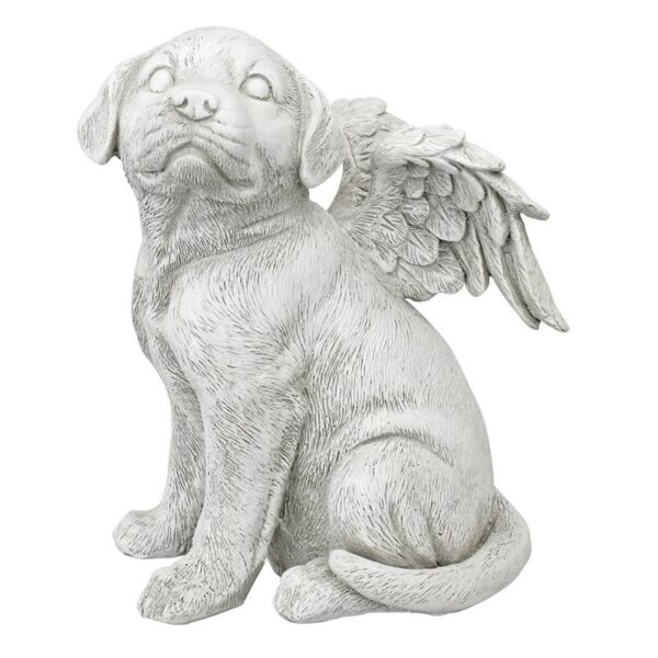 Design Toscano LY7154092 8 1/2 Inch Large Loving Friend Memorial Dog Angel