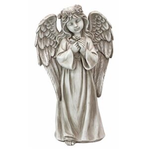 Design Toscano LY7160012 11 1/2 Inch Divine Messenger Angel Statue