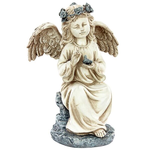 Design Toscano LY721047 7 1/2 Inch Spirit of Good Will Angel Statue