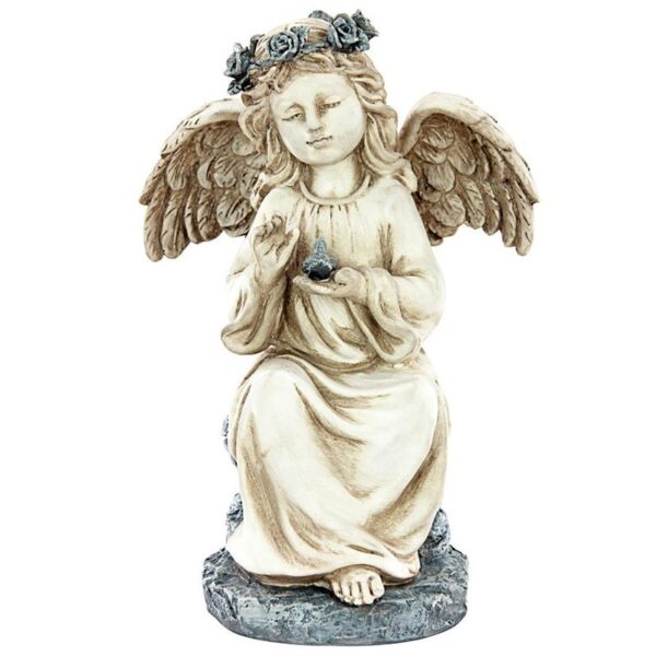 Design Toscano LY721047 7 1/2 Inch Spirit of Good Will Angel Statue