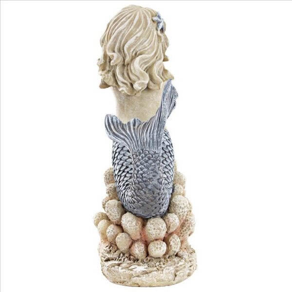 Design Toscano LY7210861 11 Inch Gifts From Sea Mermaid Shell Statue