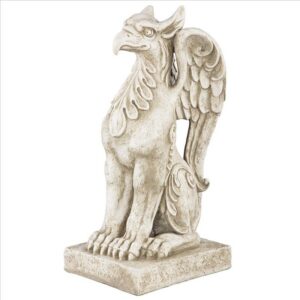 Design Toscano LY721138 8 1/2 Inch Gryphon Sentinel Guildford Court Statue