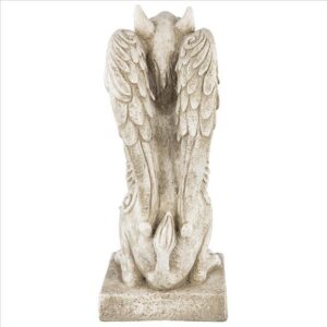 Design Toscano LY721138 8 1/2 Inch Gryphon Sentinel Guildford Court Statue