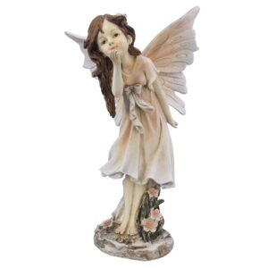 Design Toscano LY79215 7 1/2 Inch Blossom Wildflower Meadow Fairy Statue