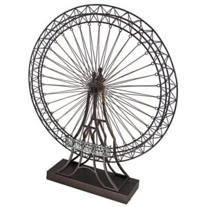 Design Toscano MH03563 23 1/2 Inch Grande Exposition Ferris Wheel Statue