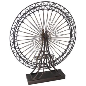 Design Toscano MH03563 23 1/2 Inch Grande Exposition Ferris Wheel Statue