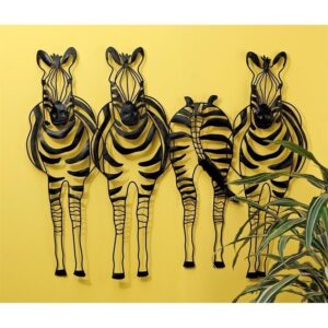 Design Toscano MH2089 34 Inch Static Stripes Zebra Frieze