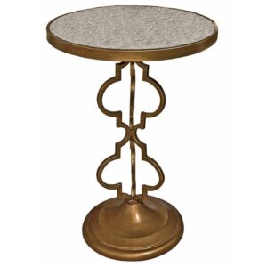 Design Toscano MH40440 18 Inch Bacall Art Deco Mirrored Accent Table