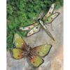 Design Toscano MH913328 25 Inch Set of Butterfly and Dragonfly Plaques