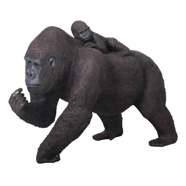 Design Toscano NE100050 48 1/2 Inch Lowland Gorillas-Mother and Child