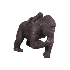 Design Toscano NE100050 48 1/2 Inch Lowland Gorillas-Mother and Child