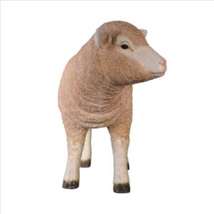 Design Toscano NE100051 24 1/2 Inch Standing Merino Lamb