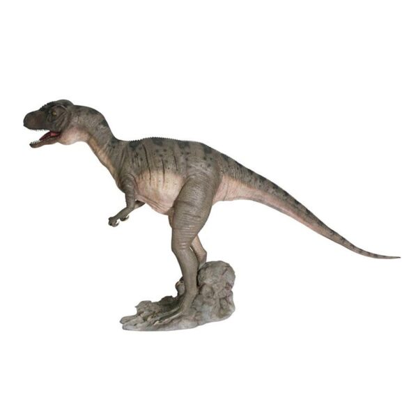 Design Toscano NE100053 125 1/2 Inch Allosaurus Dinosaur Statue Mouth Open