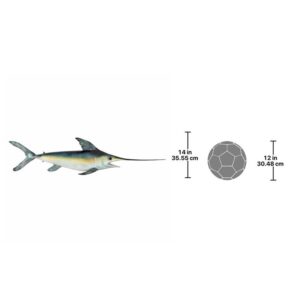 Design Toscano NE100075 57 1/2 Inch Swordfish Wall Troy