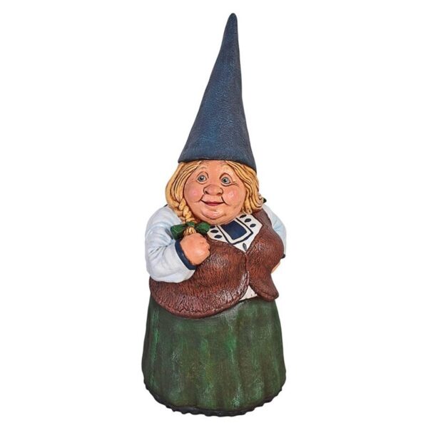 Design Toscano NE100100 23 1/2 Inch Mother Dagmar Gnome Statue - Blue and Gold