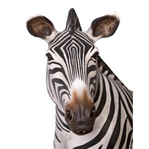 Design Toscano NE110075 58 Inch Grand Scale Adult Zebra Statue