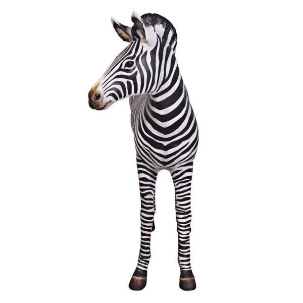 Design Toscano NE110099 38 Inch Grand Scale Zebra Foal Statue