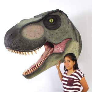 Design Toscano NE110106 36 Inch Giant T-Rex Wall Trophy