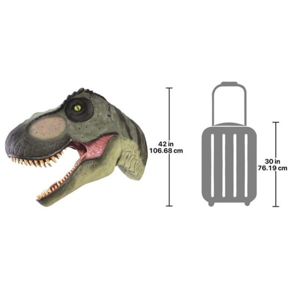 Design Toscano NE110106 36 Inch Giant T-Rex Wall Trophy