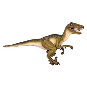 Design Toscano NE110115 135 Inch Dromaeosaurus Dinosaur Statue