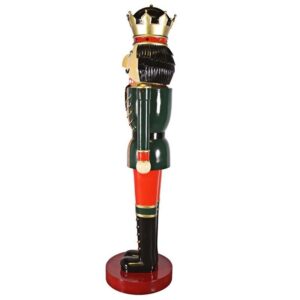 Design Toscano NE130010 37 Inch Super Scaled Holiday Nutcracker Statue