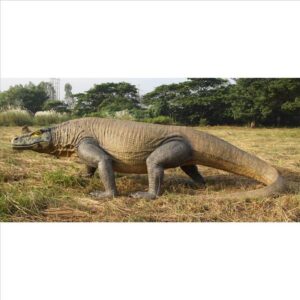 Design Toscano NE130056 213 Inch Giant Megalania Monitor Lizard Statue