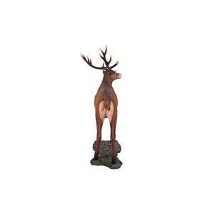 Design Toscano NE130058 51 1/2 Inch Red Deer Buck Statue with Base