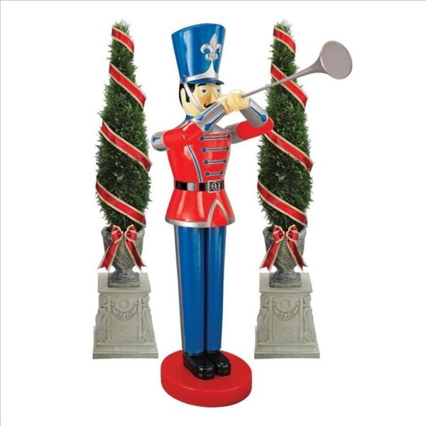 Design Toscano NE140007 Large Trumpeting Soldier Statue