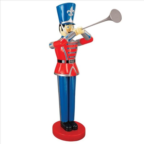 Design Toscano NE140007 Large Trumpeting Soldier Statue