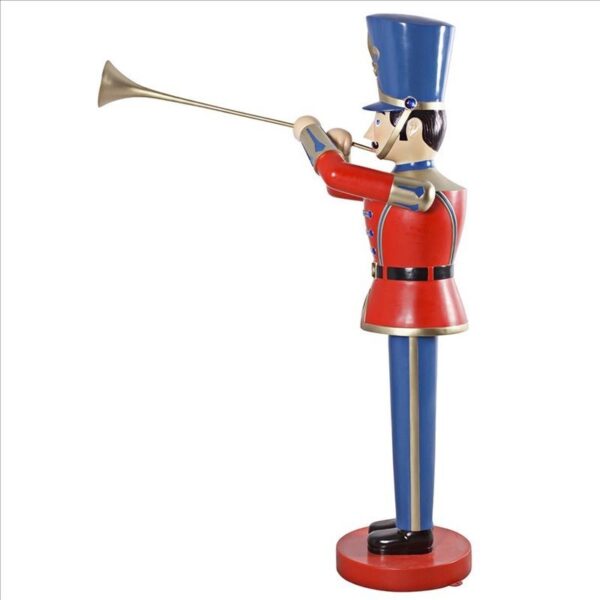 Design Toscano NE140007 Large Trumpeting Soldier Statue