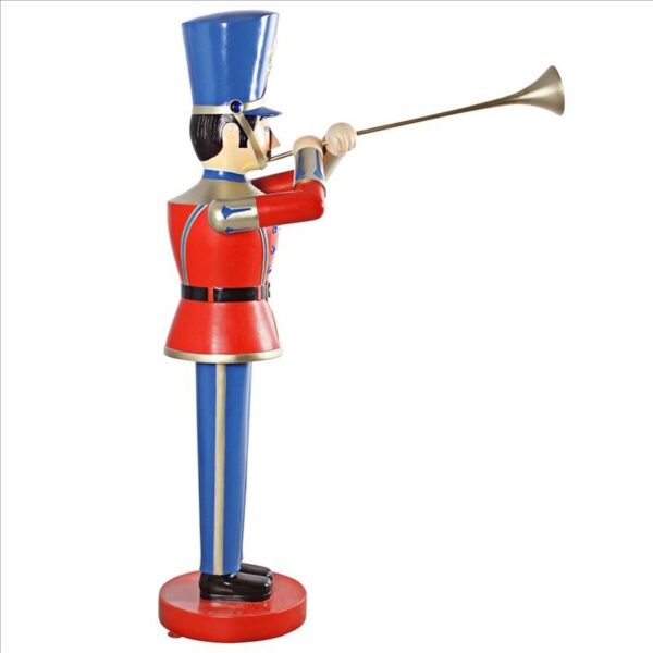 Design Toscano NE140007 Large Trumpeting Soldier Statue