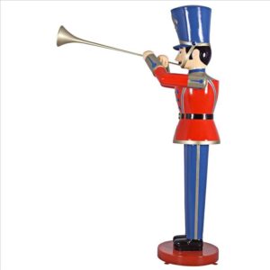 Design Toscano NE140008 71 1/2 Inch Giant Trumpeting Soldier Statue