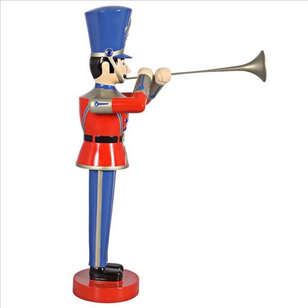 Design Toscano NE140009 31 Inch Medium Trumpeting Soldier Statue