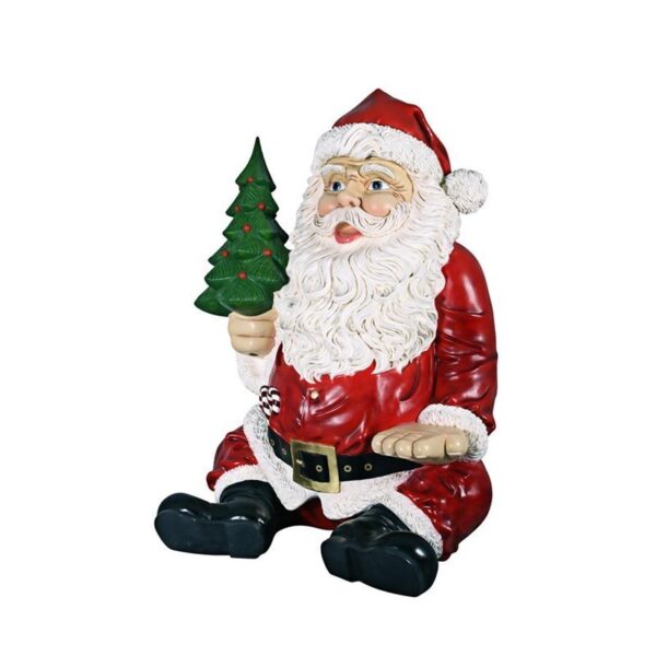 Design Toscano NE140080 61 1/2 Inch Giant Sitting Santa Claus Statue