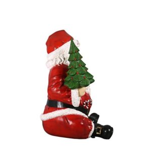 Design Toscano NE140080 61 1/2 Inch Giant Sitting Santa Claus Statue