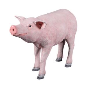 Design Toscano NE140083 38 1/2 Inch Porkchop the Pig Statue