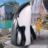 Design Toscano NE150004 46 Inch Thar She Blows Killer Whale Statue