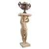 Design Toscano NE150276 16 1/2Inch Royal Palace of Caserta Cherub Pedestal