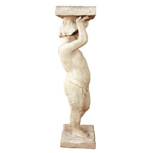 Design Toscano NE150276 16 1/2Inch Royal Palace of Caserta Cherub Pedestal