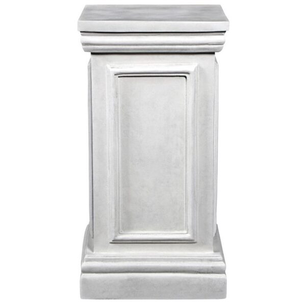 Design Toscano NE150344 10 Inch Nash Regency Pedestal, Medium