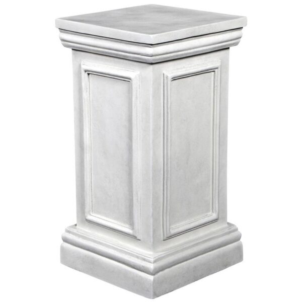 Design Toscano NE150344 10 Inch Nash Regency Pedestal, Medium