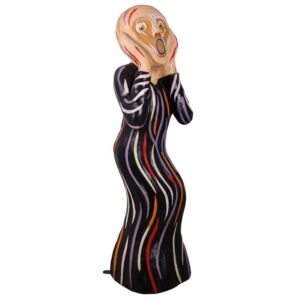 Design Toscano NE160176 21 1/2 Inch Grande Silent Scream Statue