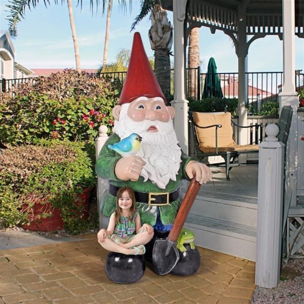 Design Toscano NE160221 43 Inch Gottfried the Colossal Garden Gnome