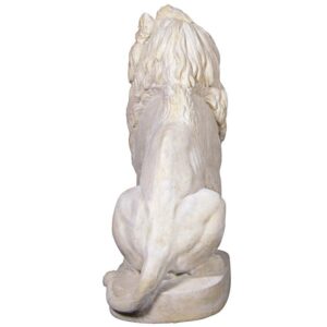 Design Toscano NE1602740 21 Inch Stately Chateau Lion Statue Right