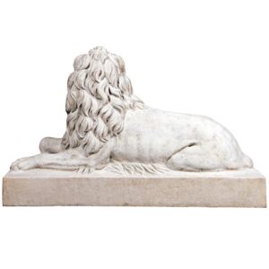 Design Toscano NE1602751 48 1/2 Inch Castle Courtyard Lion Sentinel Facing Right