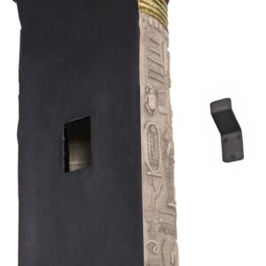 Design Toscano NE170009 20 1/2 Inch Giant Column of Luxor Wall Sculpture