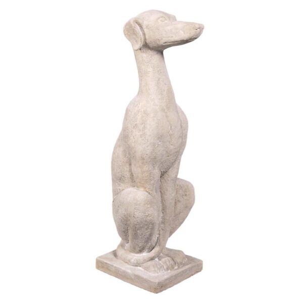 Design Toscano NE170104 14 Inch Italian Greyhound Art Deco Sentinel