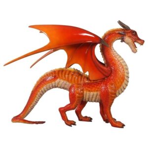 Design Toscano NE170139 50 Inch Large Welsh Dragon Statue