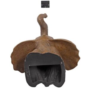 Design Toscano NE170186 39 1/2 Inch Elephant Head Wall Decor