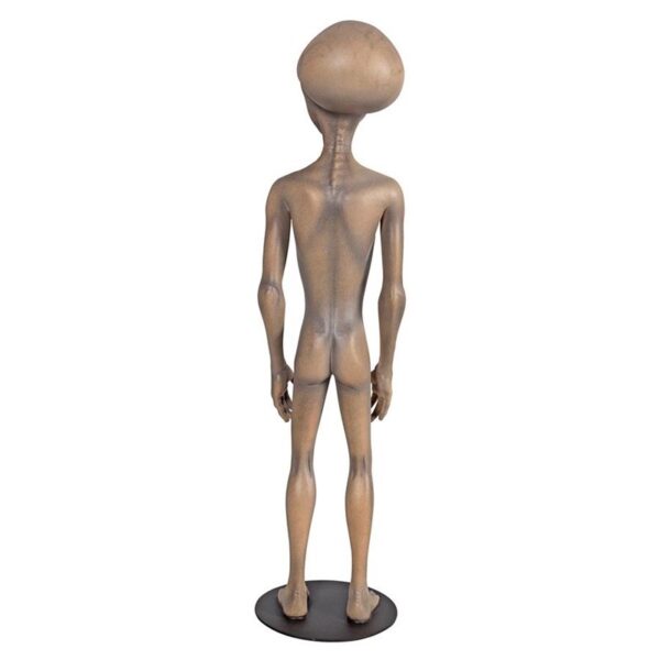 Design Toscano NE170230 13 Inch Area 51 Alien Statue - Grey